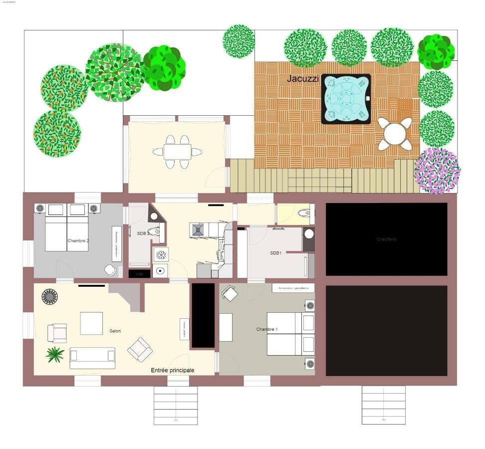 Maison Des Ecluses Strasbourg F3 90M2 Jacuzzi Climatisation Eksteriør billede